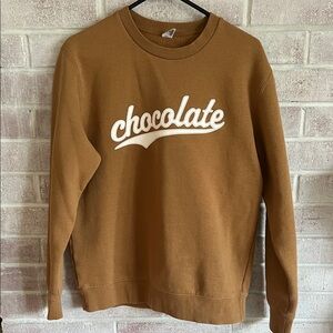 Theo Chocolate long sweatshirt
